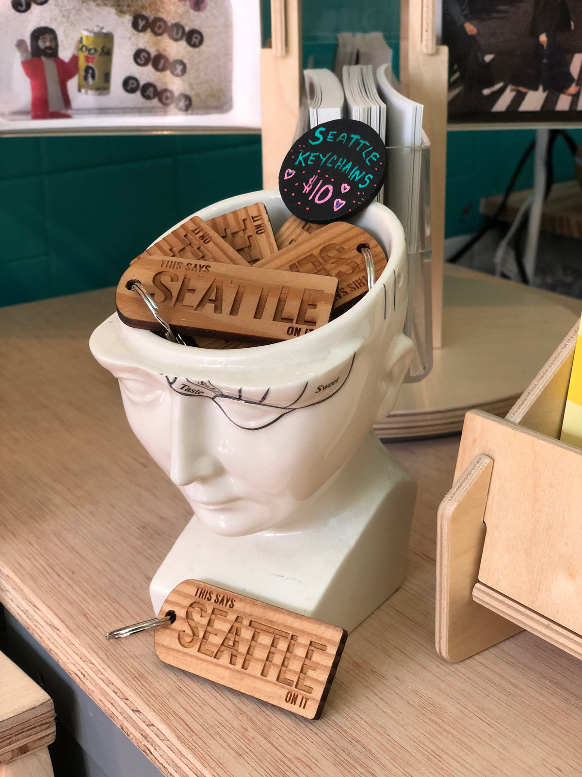 Keychain: This Says Seattle On It