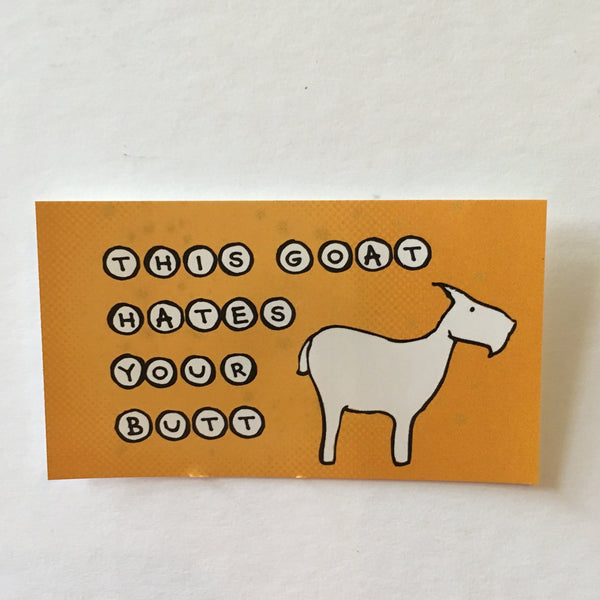 Funny Goat - Goatbusters | Sticker