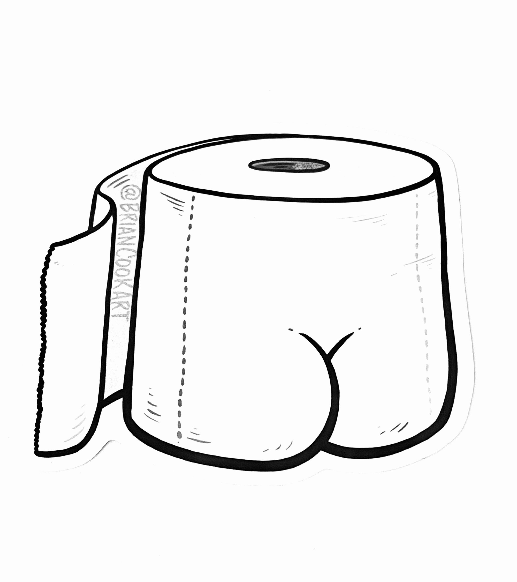 Sticker - Toilet Paper