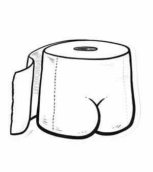 Sticker - Toilet Paper