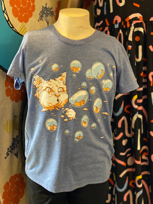 Youth Shirt: Bubble Cat