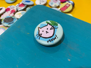 1.25" Button - Bad Cats (Three Pack)
