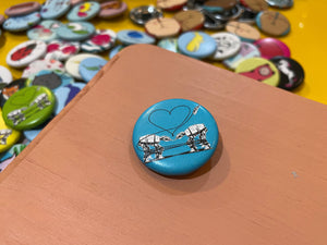 1.25" Button -  Love AT-AT First Sight (Three Pack)