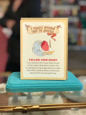 Card - Follow Your Heart Affirmators!®