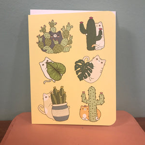 Card - Cactus Cats