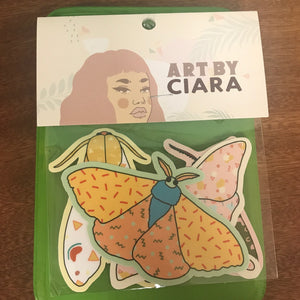 Sticker Pack - Moths
