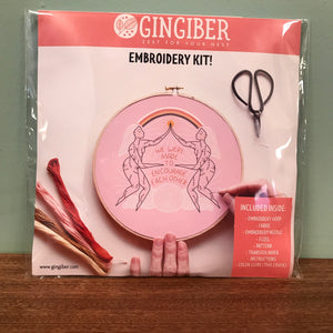 Embroidery Kit - Encourage Each Other