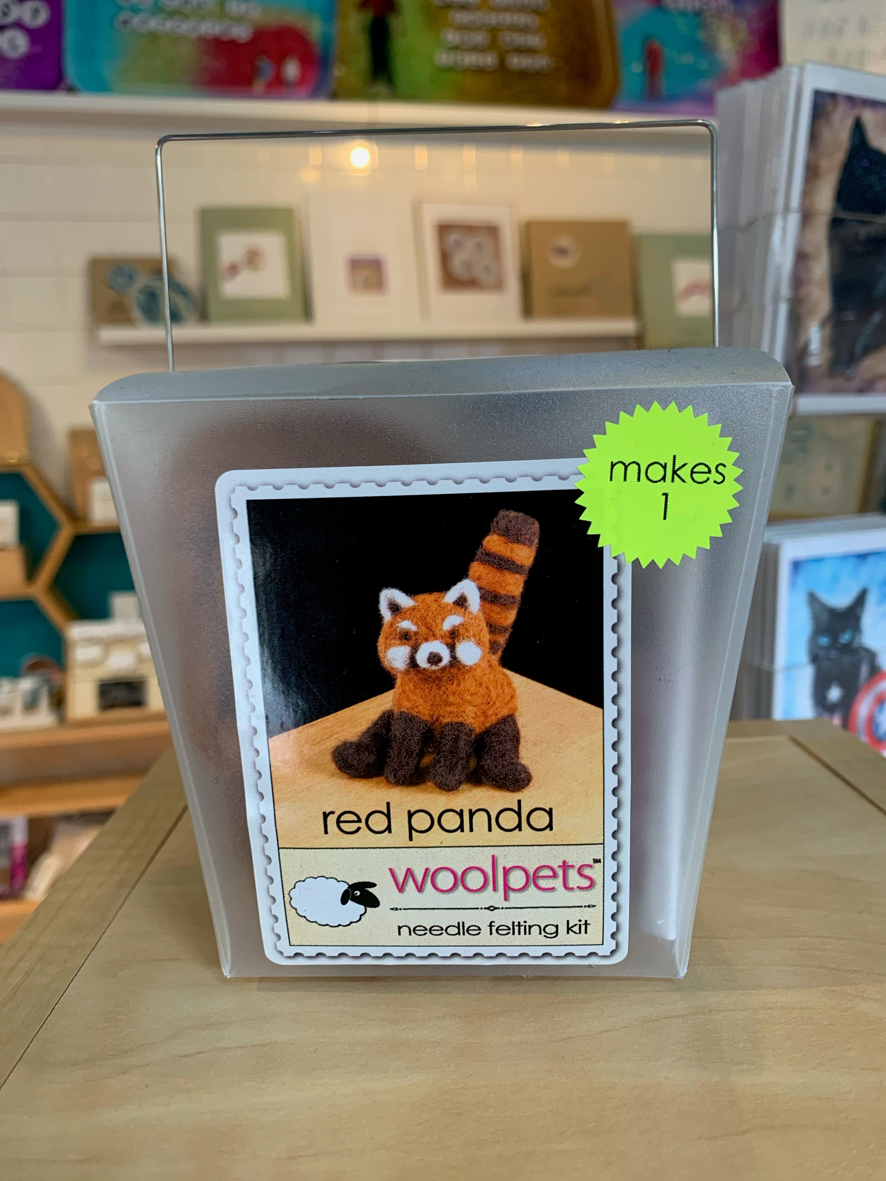 Needle Felted Red Panda - Needle Felting Kits
