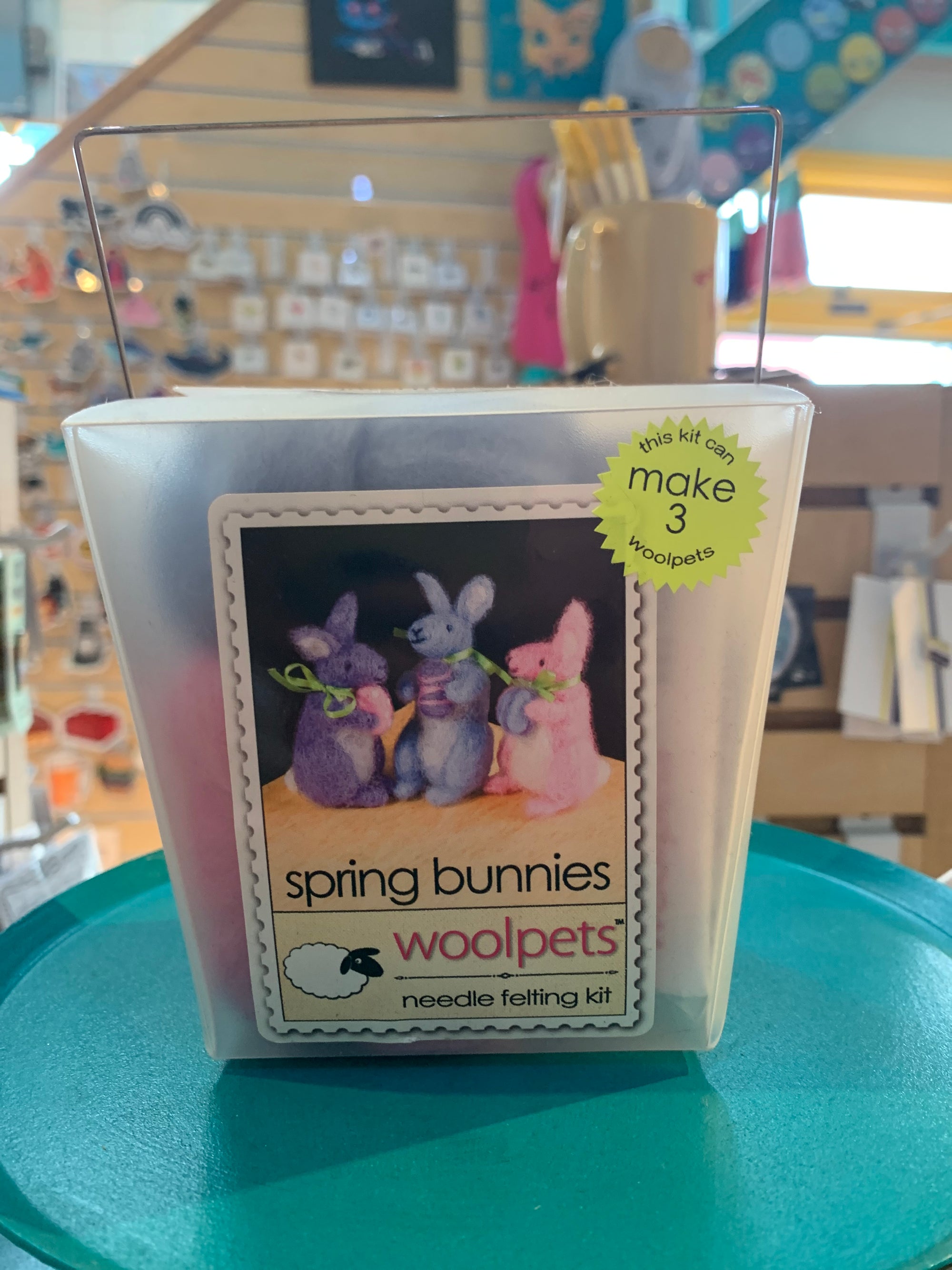 Needle Felting Kit: Spring Bunnies
