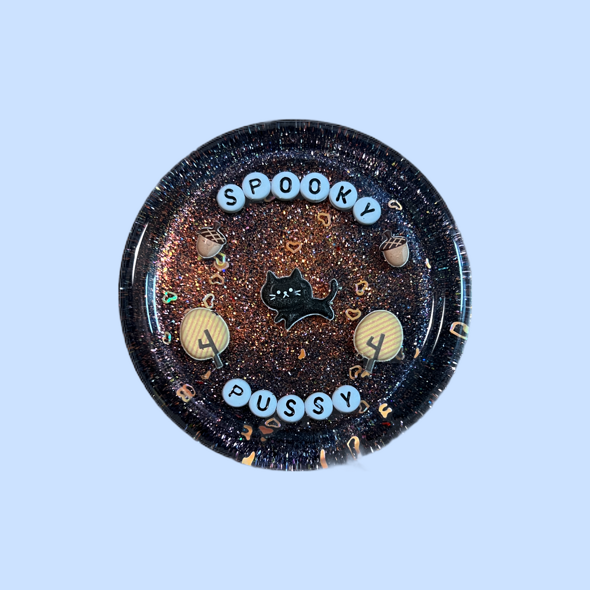 Spooky Pussy - Biggie Small Shower Art - READY TO SHIP