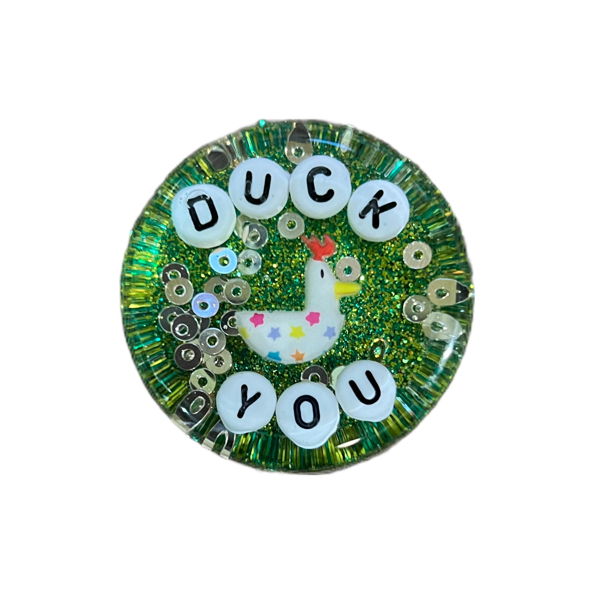 Duck You - Shower Art - READY TO SHIP