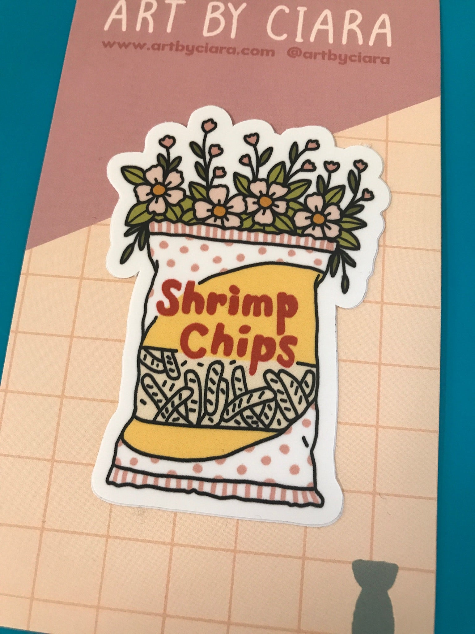 Sticker - Shrimp Chips
