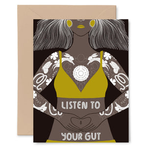 Card - Listen to Your Gut