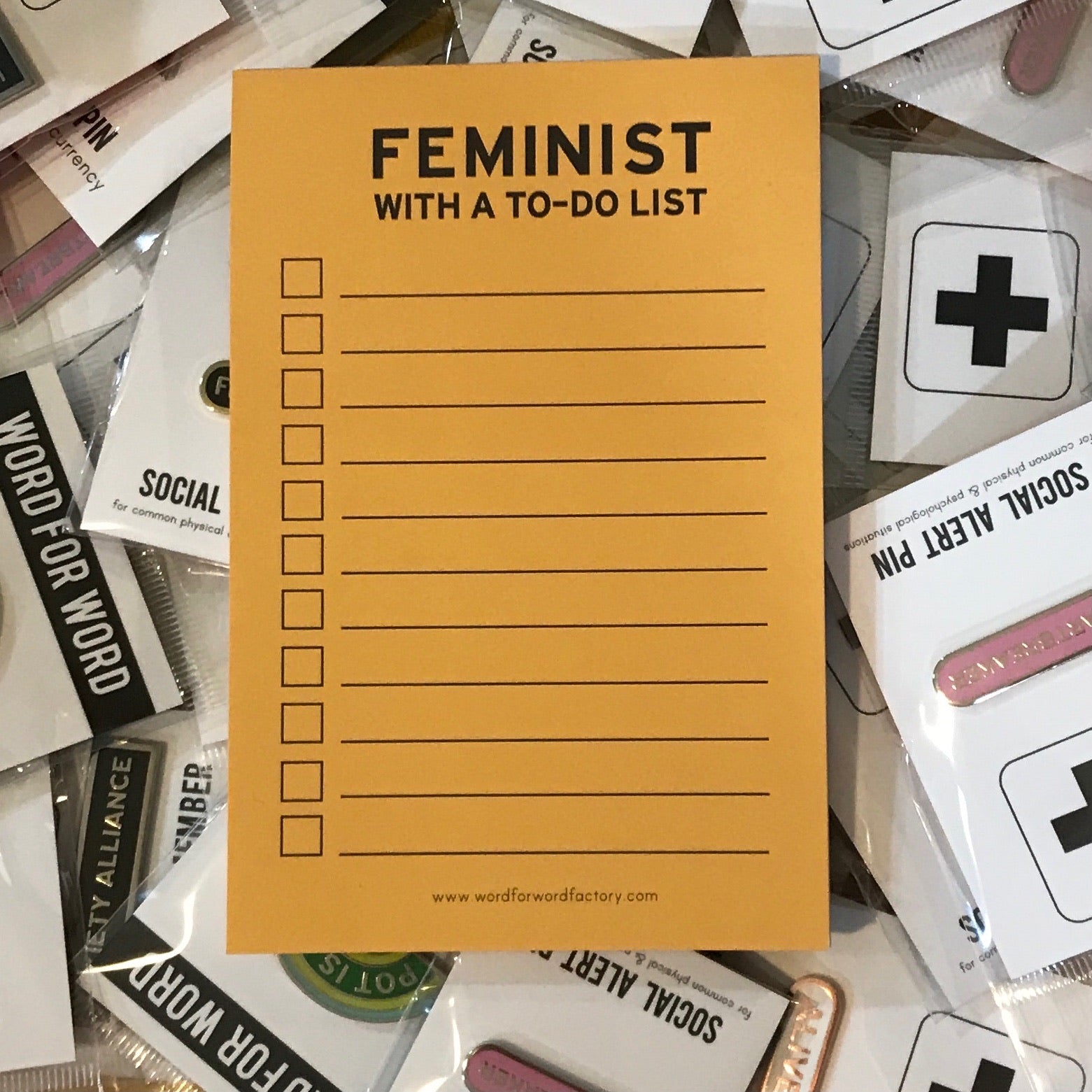 Notepad: Feminist With A To Do List