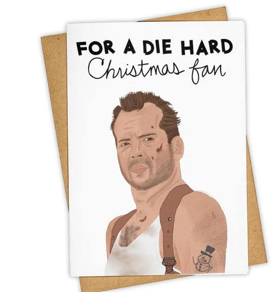 Card - Die Hard Christmas Plan