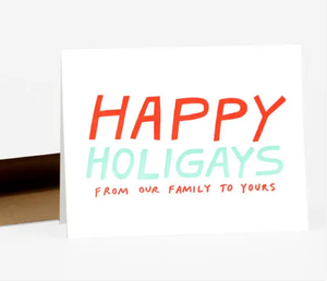 Card - Happy Holigays