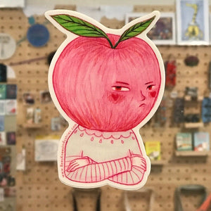 Sticker - Grumpy Apple