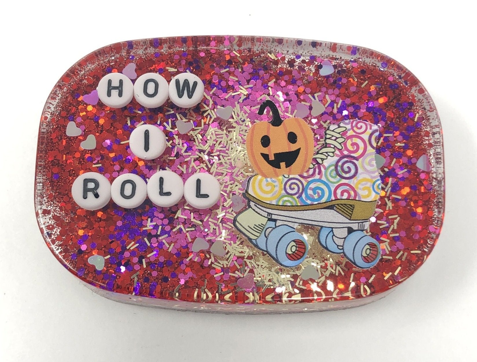 How I Roll - Small Shower Art - READY TO SHIP