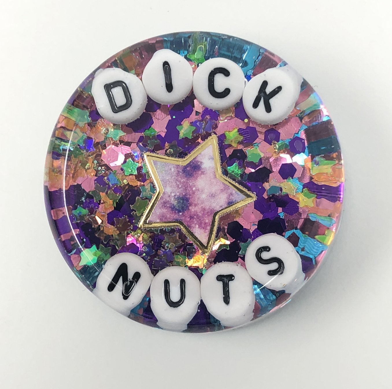 Dick Nuts - Shower Art - READY TO SHIP