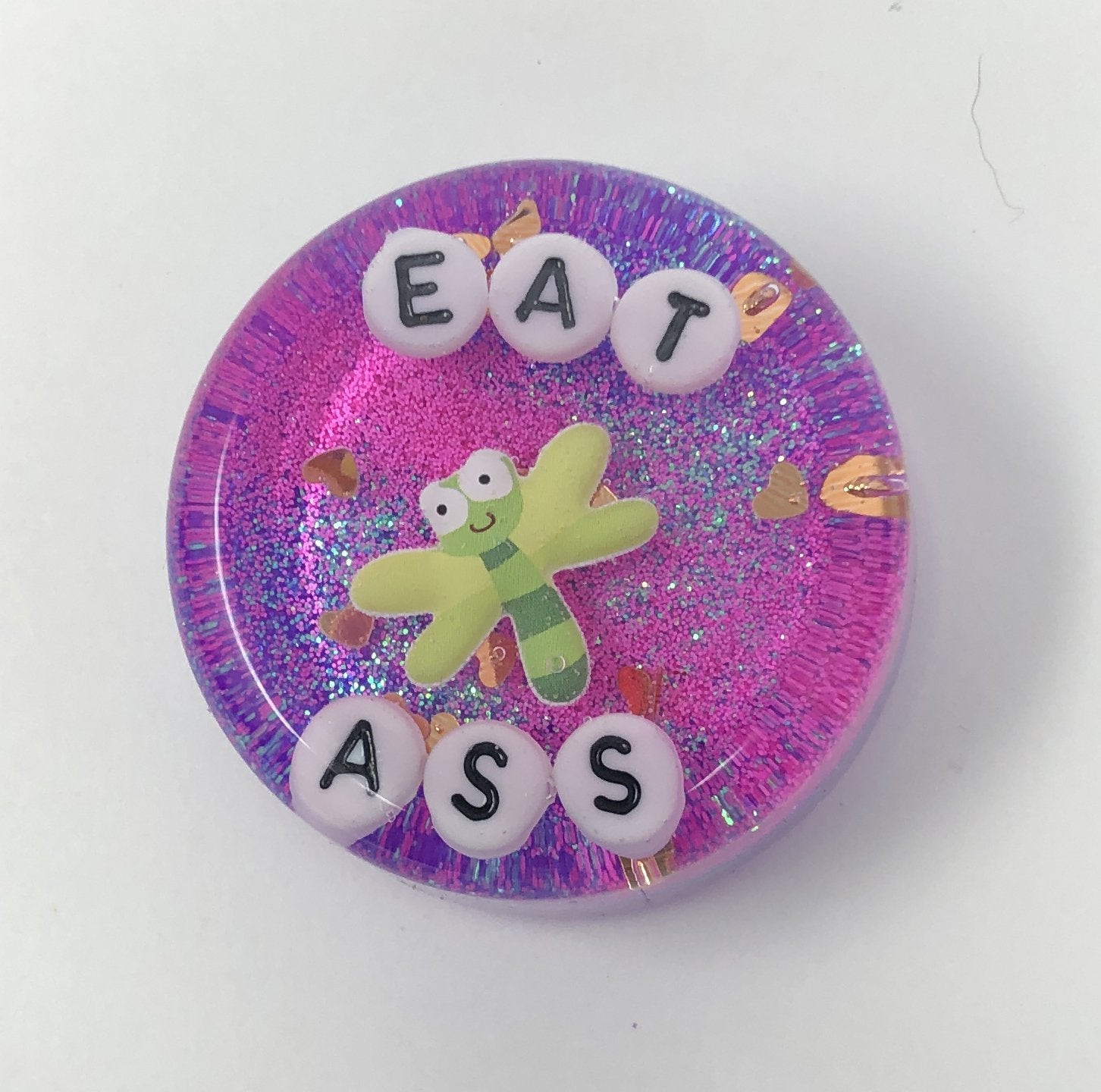 Eat Ass - Shower Art - READY TO SHIP