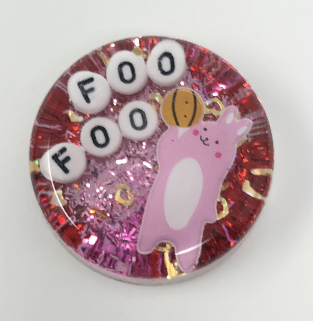 Foo Foo - Shower Art - READY TO SHIP