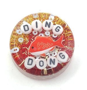 Ding Dong - Shower Art - READY TO SHIP
