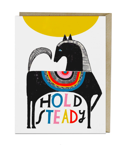 Card - Lisa Congdon Hold Steady Card