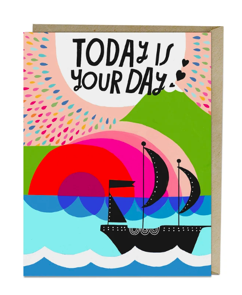 Card - Lisa Congdon Today is Your Day