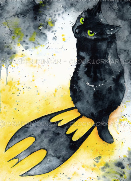 Print - Bat Cat
