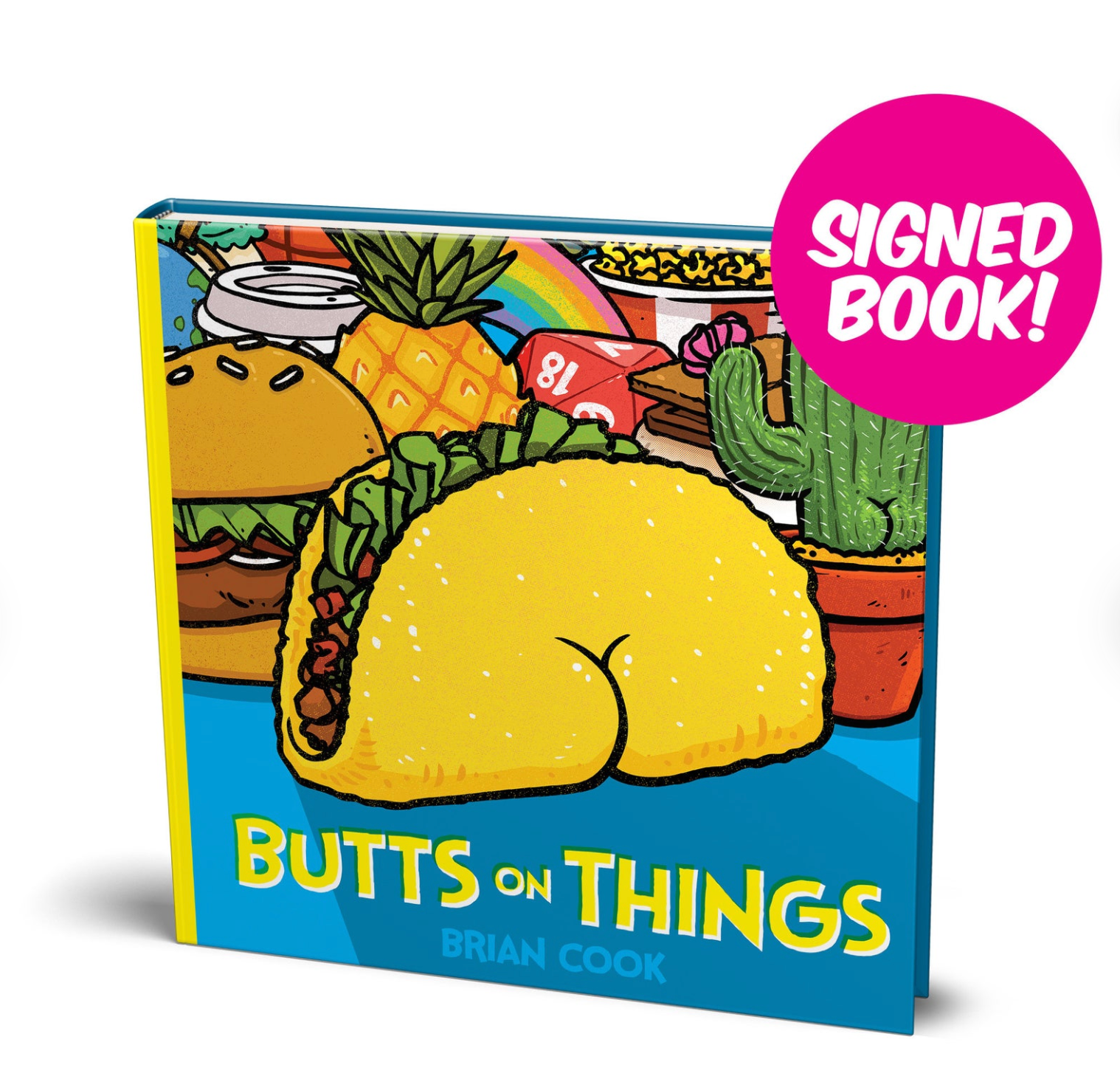 Book - Signed Art Book - Butts on Things