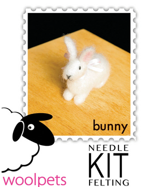 Needle Felting Kit: Bunny