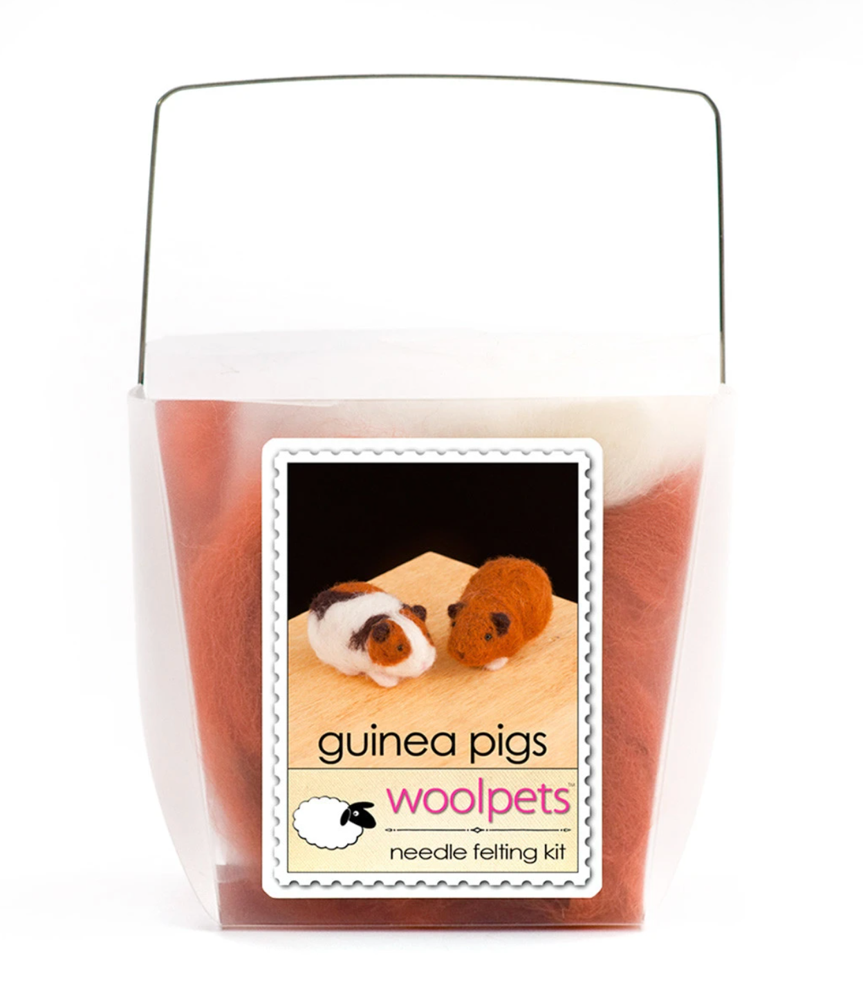 Needle Felting Kit: Guinea Pig