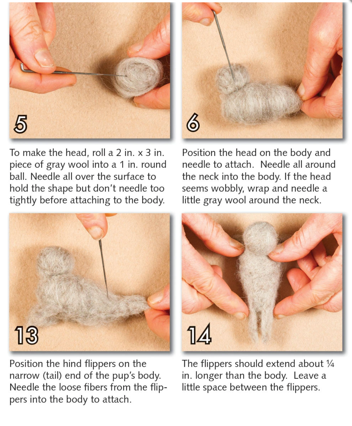 5 Little Monsters: Felted Wool Ball Jewelry
