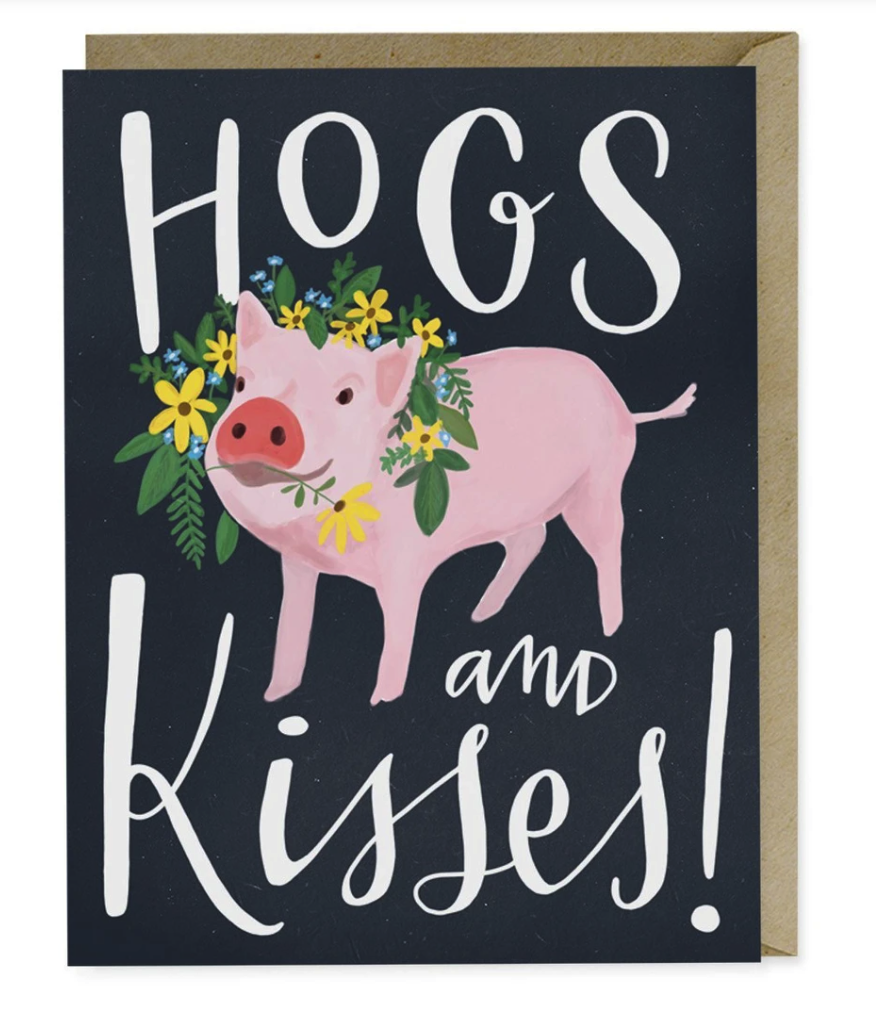 Card - Hogs & Kisses