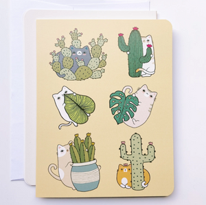 Card - Cactus Cats