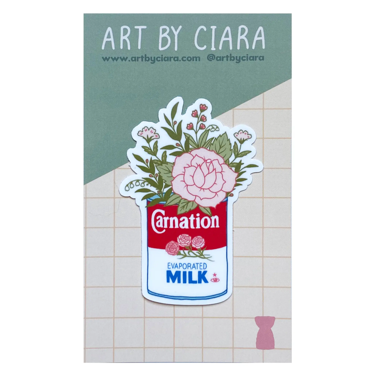 Sticker - Carnation Milk Bouquet