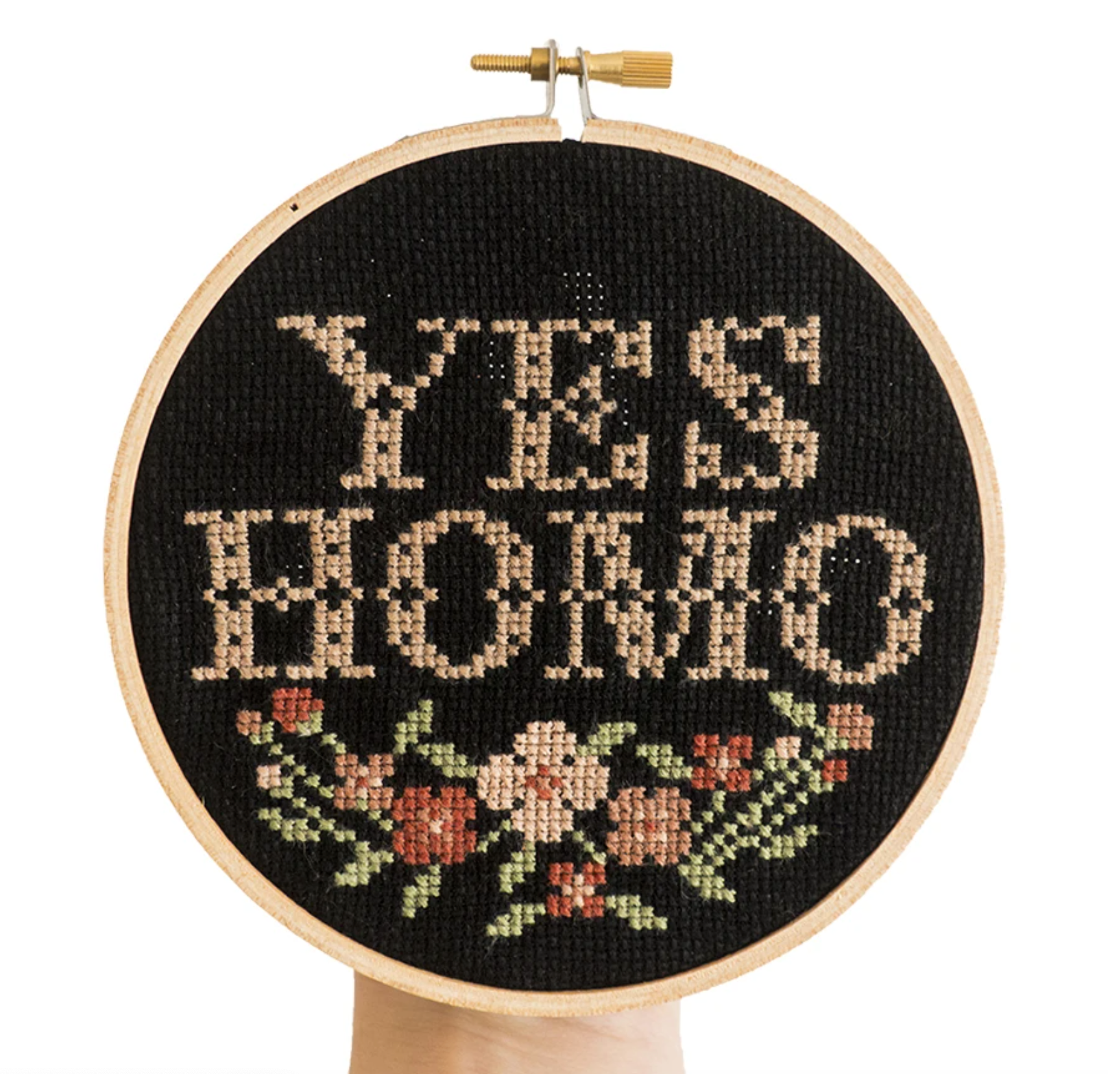 Cross Stitch Kit: Yes Homo