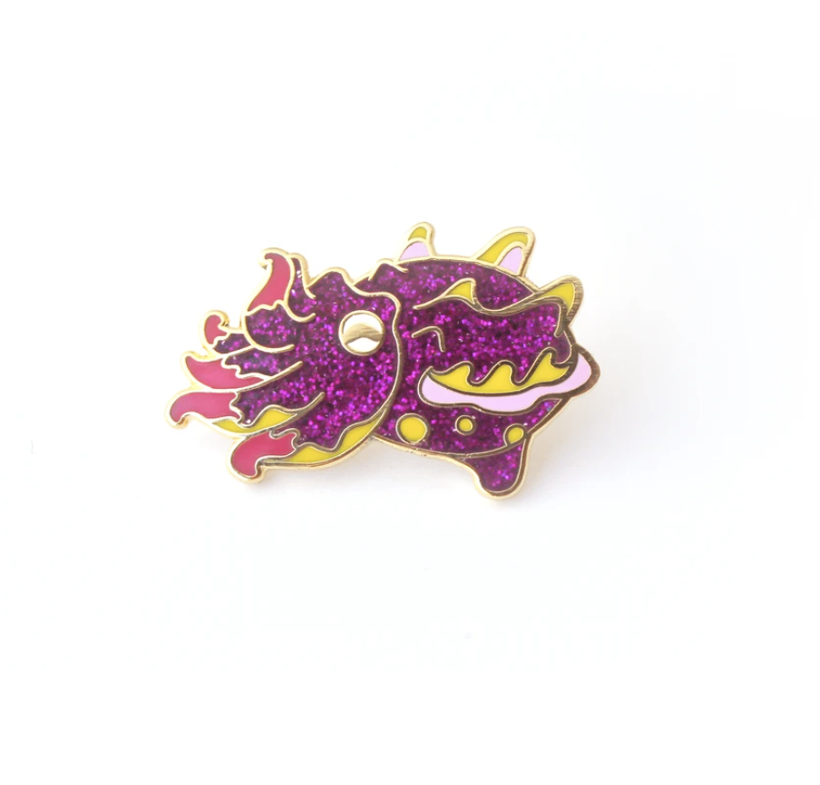 Enamel Pin - Flamboyant Cuttlefish