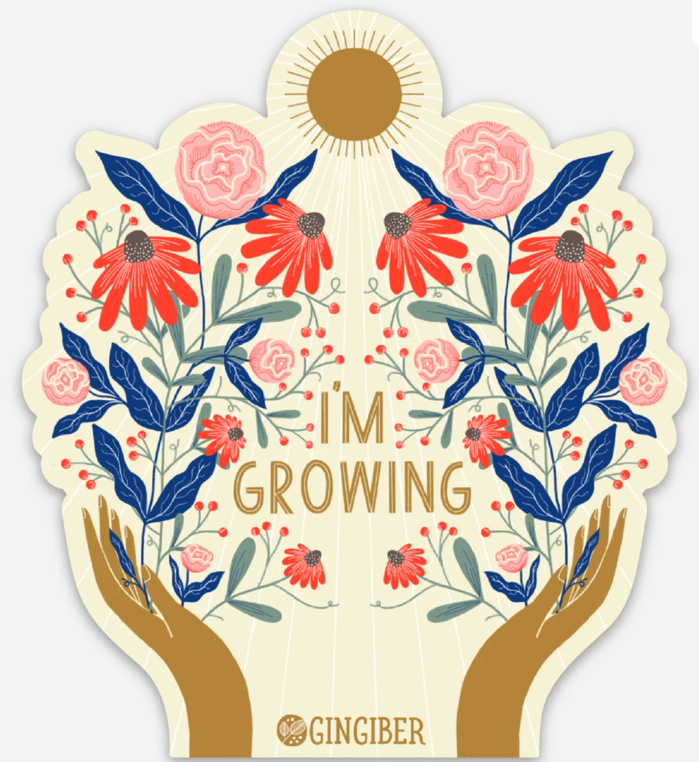 Sticker - I'm Growing