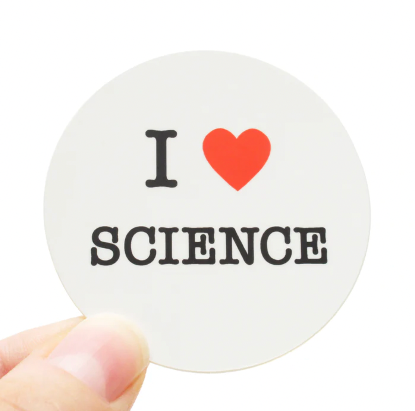 Sticker: I Heart Science