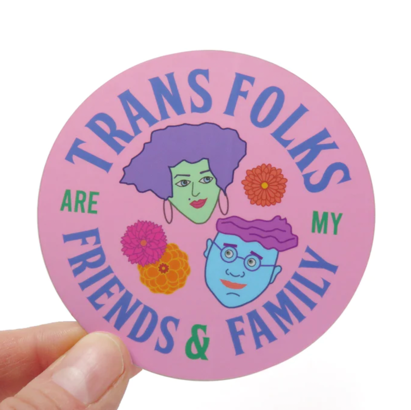 Sticker: Trans Family