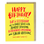 Card - Ample Seating & Flattering Lighting Birthday
