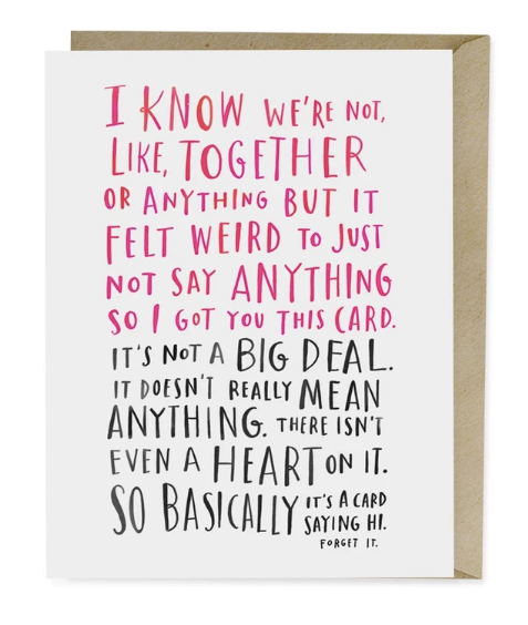 Card - Awkward Dating