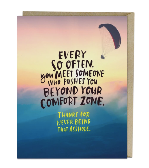 Card - Comfort Zone