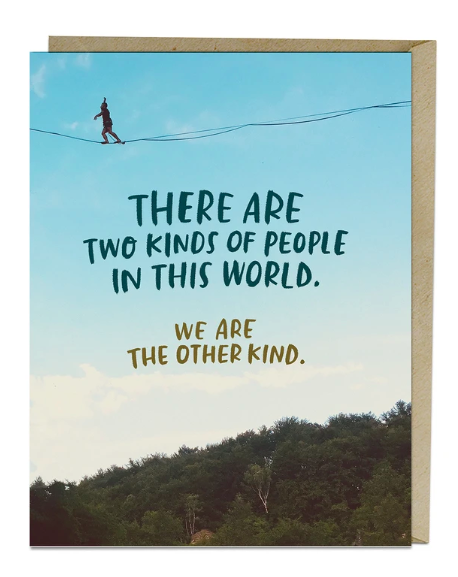 Card - Two Kinds of People