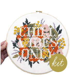 Cross Stitch Kit: Chill Vibes Only