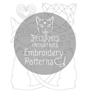 Craft Supply - Pattern - I Heart Cats