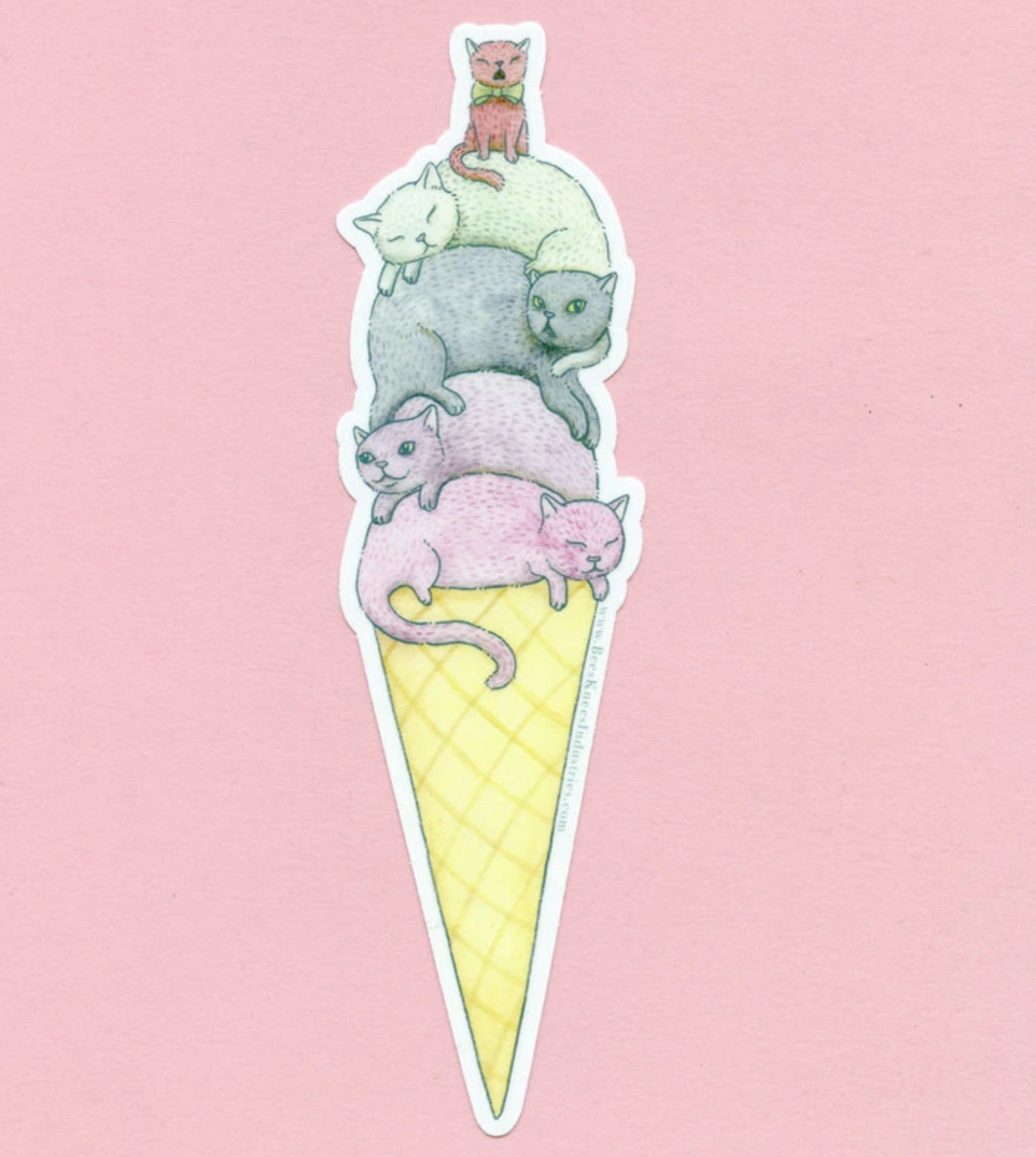 Sticker - Ice Cream Cats