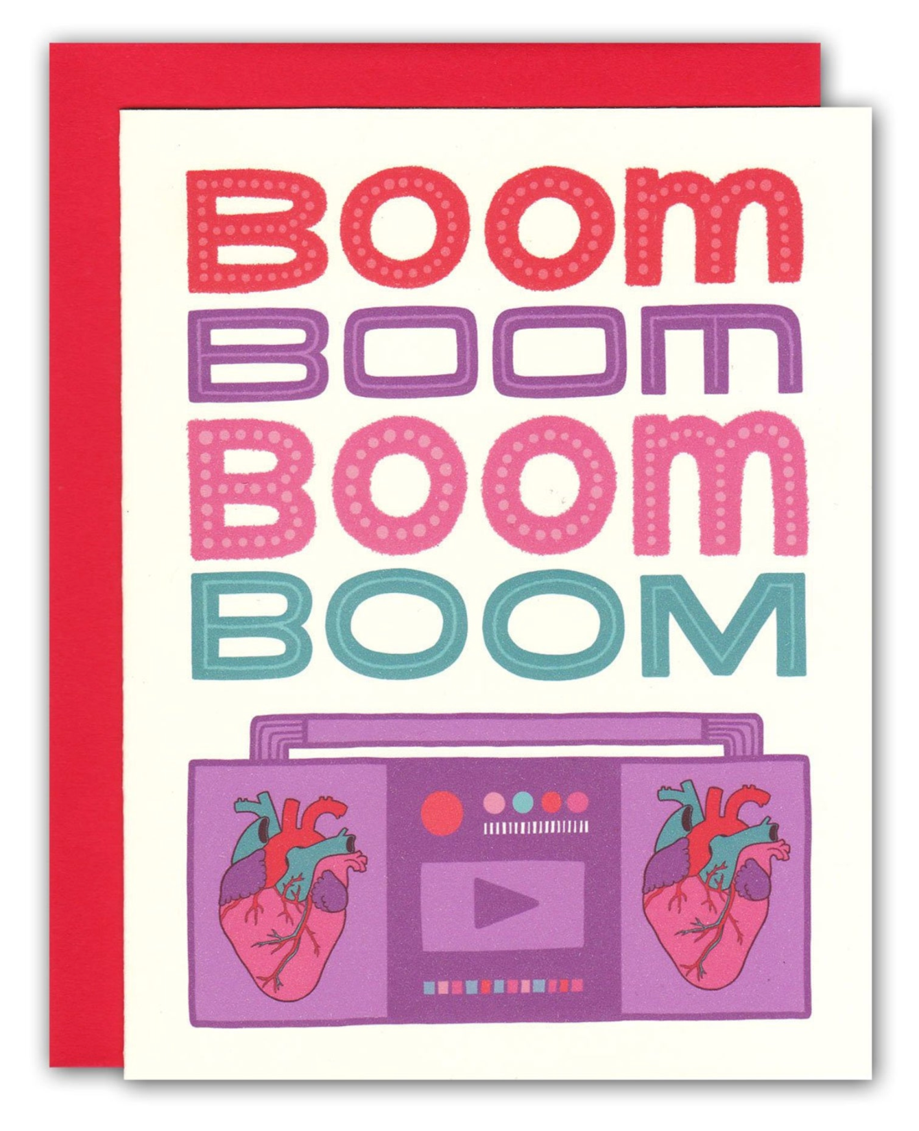 Card - Heartbeat Boombox Card
