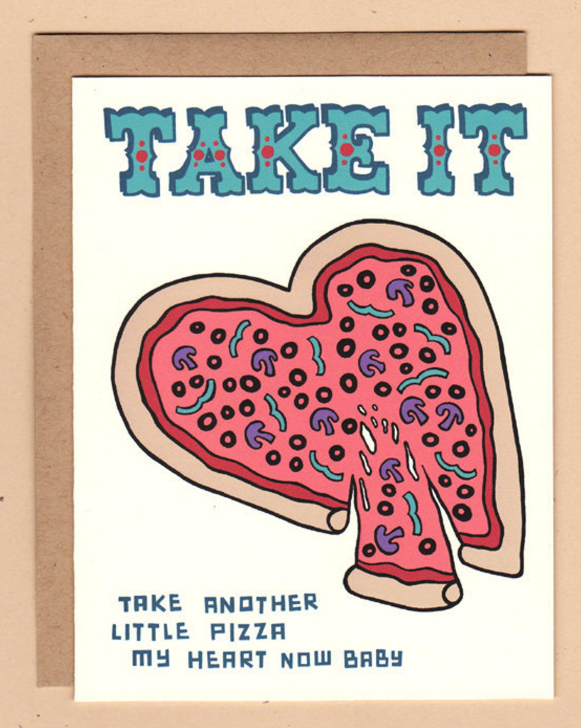 Card - Take It Pizza